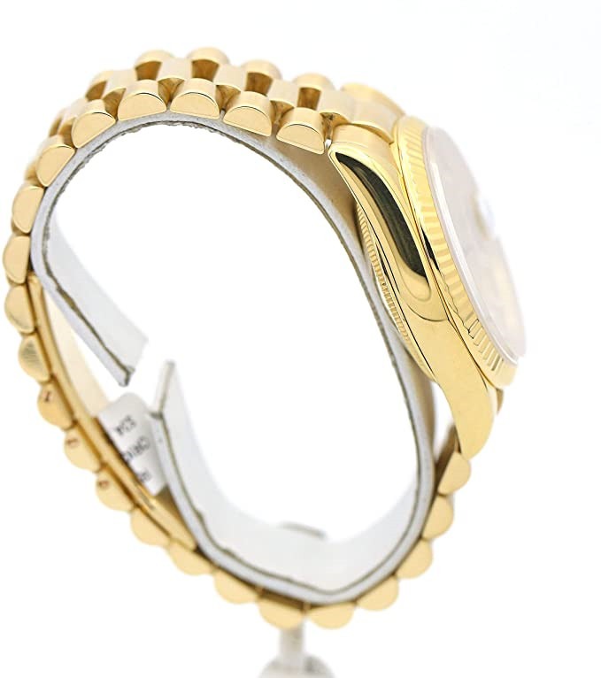 Rolex Day-Date 118238 36mm Golden Men Diamond Scale Replica Watch - Image 4