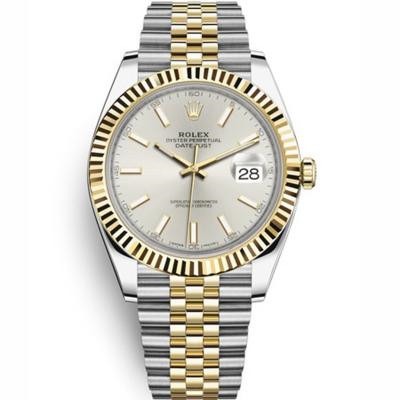 Rolex Datejust 126333 41mm Men White Dial Replica Watch