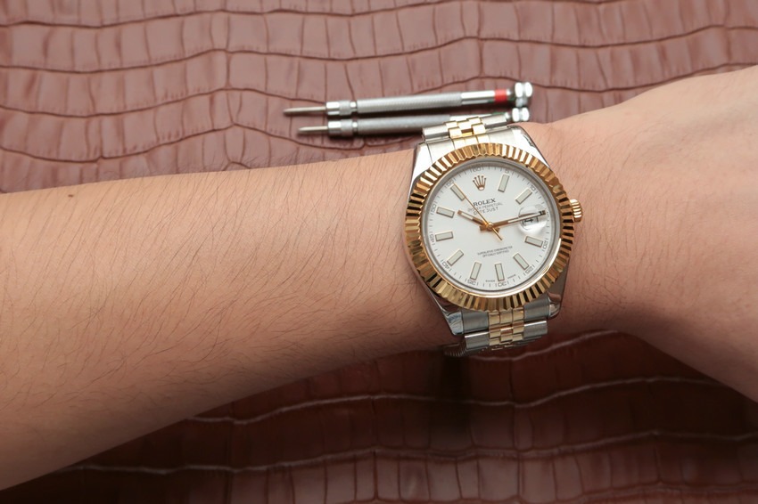 Rolex Datejust 126333 41mm Men White Dial Replica Watch - Image 8