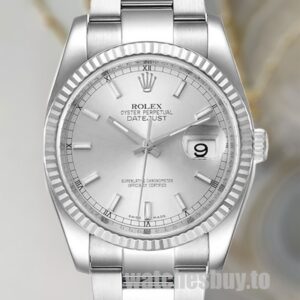Rolex Datejust Men's 116234SSO Silver-tone 36mm