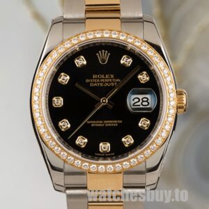 Rolex Datejust Men's 116243BKDO 36mm Automatic