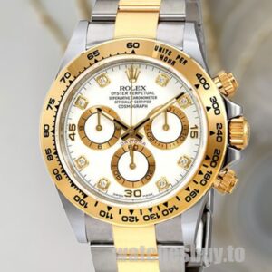 Rolex Daytona Men's 116503WDO Silver-tone White Dial Oysterlock 40mm