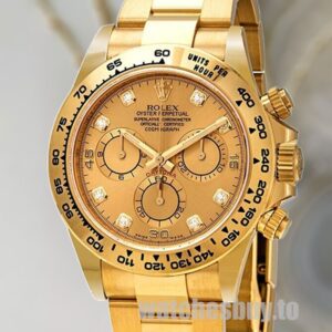 Rolex Daytona Men's 116508GLDO 40mm Champagne Dial