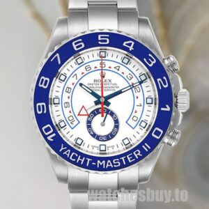 Rolex Yacht-Master Ii Men's 116680WAO Bracelet White Dial 44mm