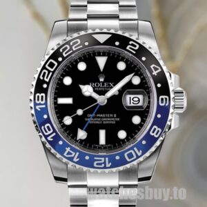 Rolex Gmt-Master Ii 116710BLNR Men's 40mm Silver-tone Automatic