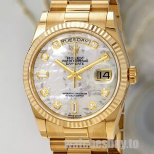 Rolex Day-Date Men's 118238MDP Yellow Gold-tone 36mm Automatic