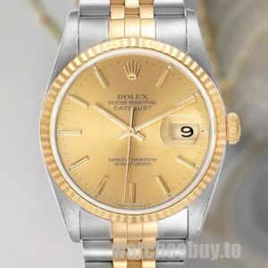 Rolex Datejust Men's 16233CSJ Automatic 36mm Silver-tone