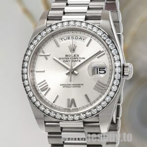 Rolex Day-Date 228349SRP Men's Automatic Silver Dial