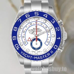 Rolex Yacht-Master Ii 116680-0002 Men's Silver-tone Bracelet