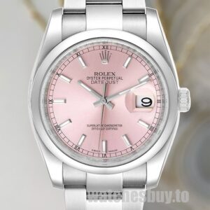 Rolex Datejust Men's 116200PSO 36mm Automatic Pink Dial