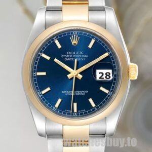 Rolex Datejust Men's 36mm 116203SDO Blue Dial Stainless Steel