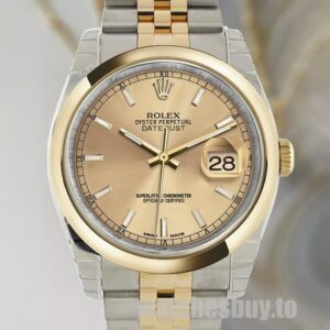 Rolex Datejust 36mm 116203CSJ Men's Silver-tone Watch