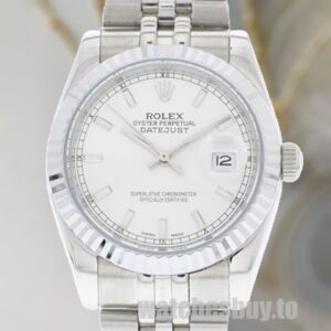 Rolex Datejust Men's 116234WSJ 41mm Silver-tone