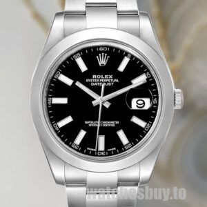 Rolex Datejust Men's 41mm 116300BKSO Black Dial