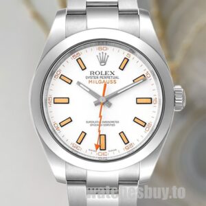 Rolex Milgauss 116400-72400 Men's 40mm Automatic Silver-tone
