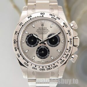 Rolex Daytona Men's 40mm m116509-0072 Stainless Steel Gray Dial