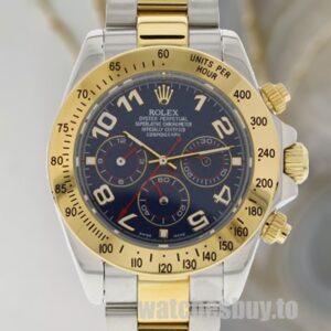 Rolex Daytona 116523BLAO 40mm Men's Stainless Steel