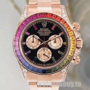 Rolex Daytona 40mm 116595RBOW Men's Black Dial