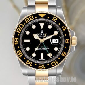 Rolex Gmt Master Men's 16713BKSO-1 40mm Stainless Steel Automatic