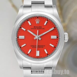 Rolex Oyster Perpetual Unisex 36mm m126000-0007 Silver-tone Watch