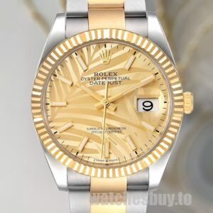 Rolex Datejust 36mm Men's M126233-0038 Silver-tone