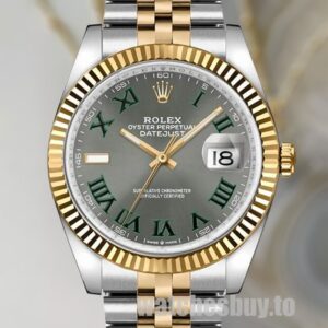 Rolex Datejust Men's 36mm m126233-0035 Wimbledon Dial
