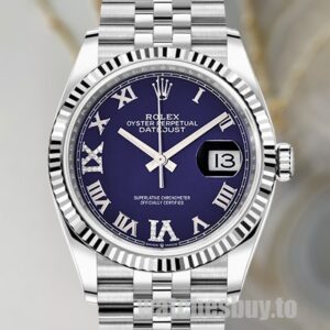 Rolex Datejust Ladies m126234-0021 36mm Watch Jubilee Bracelet