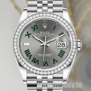 Rolex Datejust 36mm m126284rbr-0037 Ladies Automatic Watch
