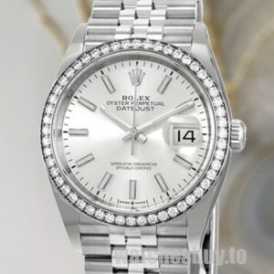 Rolex Datejust Ladies 36mm m126284rbr-0005 Automatic Diamond Bezel