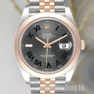 Rolex Datejust Men's m126301-0016 41mm Watch Wimbledon Dial