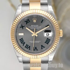 Rolex Datejust Men's 41mm m126333-0019 Watch Wimbledon Dial