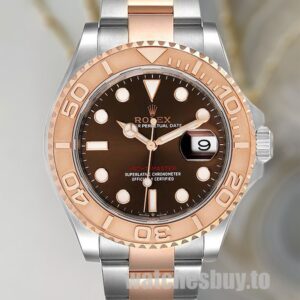 Rolex Yacht-master Men's m126621-0001 40mm Brown Dial Stainless Steel