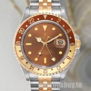 Rolex Gmt Master Men's 40mm 16713BNSJ Gold-tone