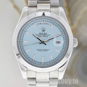 Rolex Day-date m228206-0004 40mm Men's Blue Dial