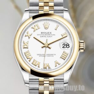 Rolex Datejust Ladies m278243-0002 31mm Automatic White Dial