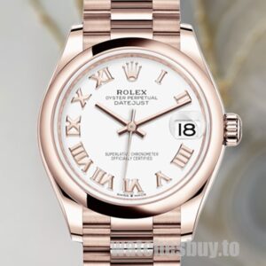 Rolex Datejust Ladies m278245-0018 31mm White Dial Stainless Steel