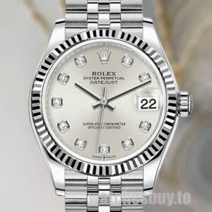 Rolex Datejust m278274-0030 31mm Ladies Silver-tone Stainless Steel