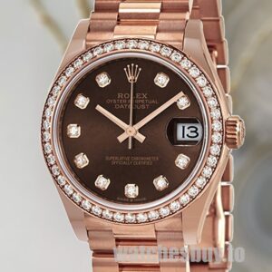 Rolex Datejust Ladies 31mm m278285rbr-0006 President Bracelet Watch
