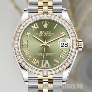 Rolex Datejust Ladies m278383rbr-0016 31mm Silver-tone