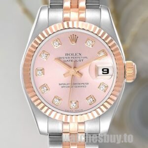 Rolex Datejust Ladies 279171 28mm Pink Dial Stainless Steel