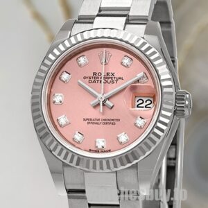 Rolex Datejust m279174-0004 28mm Ladies Silver-tone Oyster Bracelet