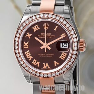 Rolex Datejust Ladies 28mm m279381rbr-0010 Diamond Bezel