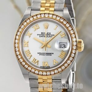 Rolex Datejust Ladies m279383rbr-0023 28mm Jubilee Bracelet Diamond Bezel