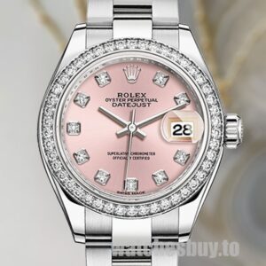 Rolex Datejust m279384rbr-0004 28mm Ladies Oyster Bracelet Automatic