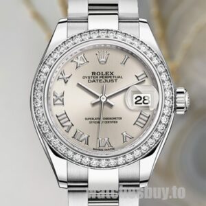 Rolex Datejust Ladies m279384rbr-0010 28mm Oyster Bracelet Automatic