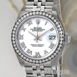 Rolex Datejust m279384rbr-0019 26mm Ladies Jubilee Bracelet