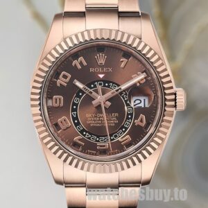 Rolex Sky-dweller 326935BRAO Men's 42mm Stainless Steel