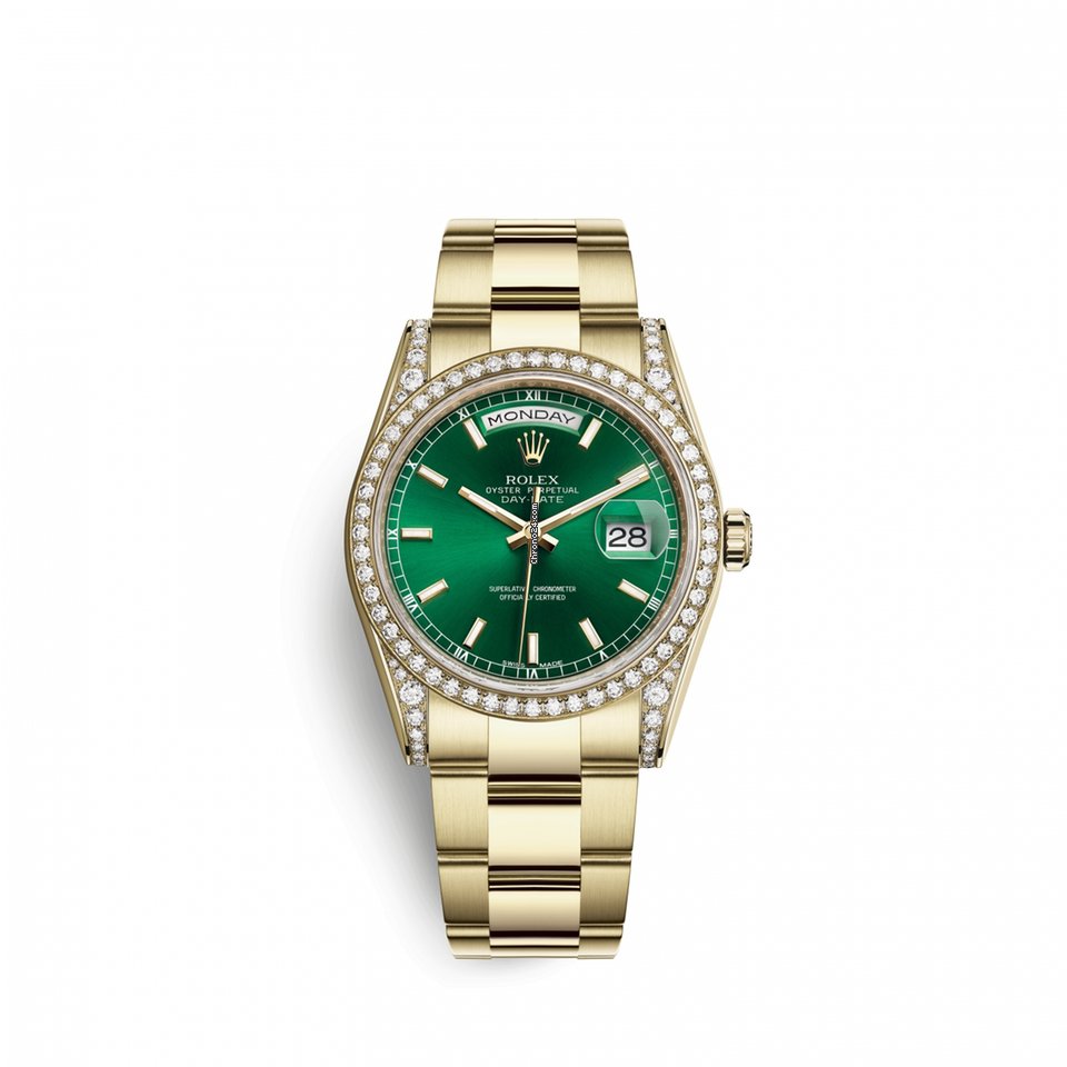 Buy Replica Rolex Day-Date 36 36 mm 18k Yellow Gold 118388-0195 Mens Watch