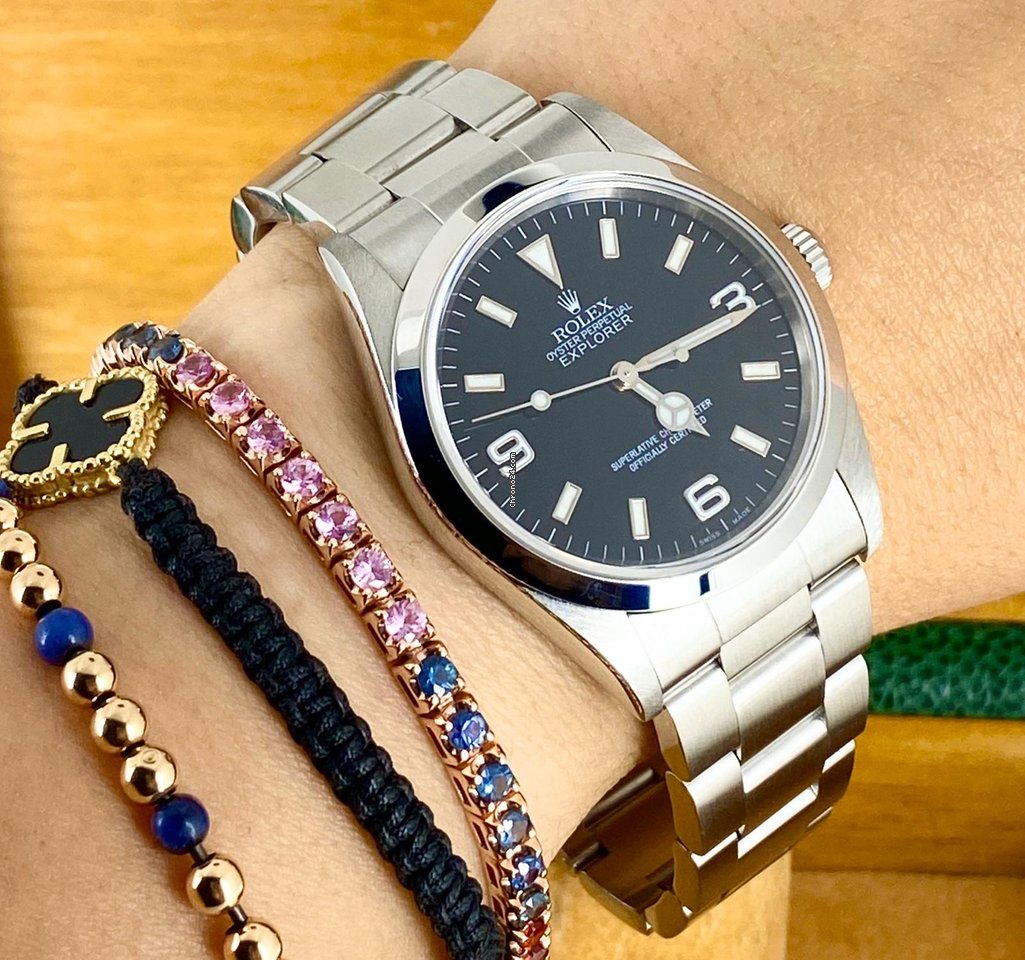 Buy Replica Rolex Explorer I 36 box and papers 2000 very nice condition
