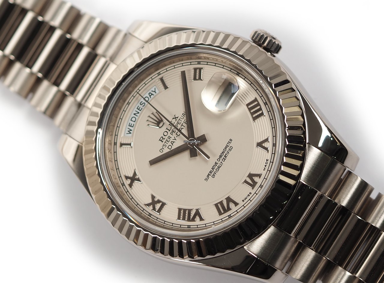 Buy Replica Rolex Day-Date II 41 mm 218239 cream dial